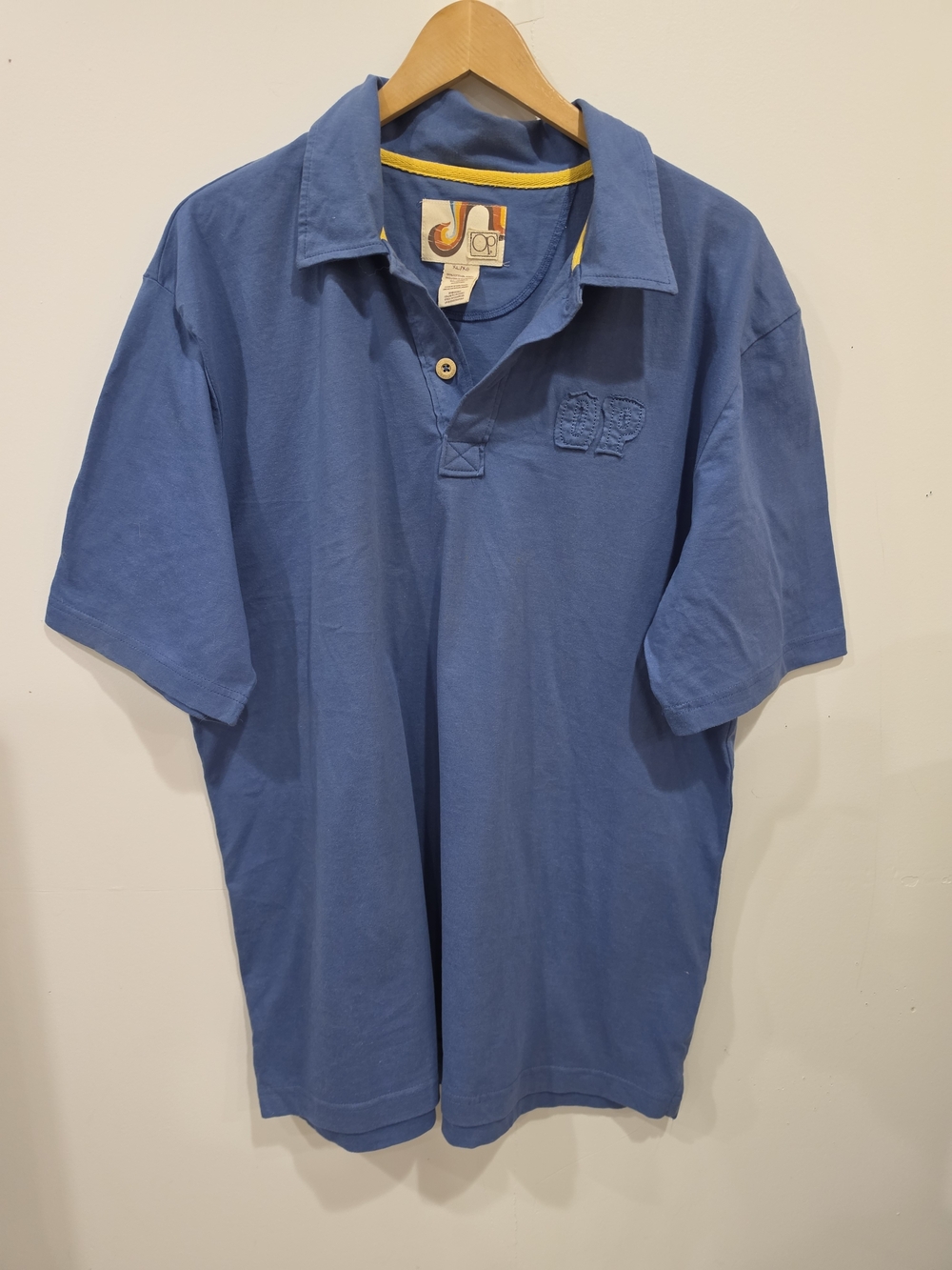 OP Blue Men's Polo Shirt Size XL